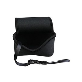 Maxsimafoto - MSF-C1 Mirrorless Camera Neoprene Pouch for Canon EOS M, M2, M3, M10 with 22mm Lens & Powershot SX400 SX410 SX420 SX500 SX510