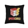 Speedcuber Speedcubing Cube Speed Cubing Throw Pillow