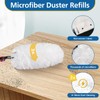 30 Pack Duster Refills Compatible with O-Cedar Flex & Catch