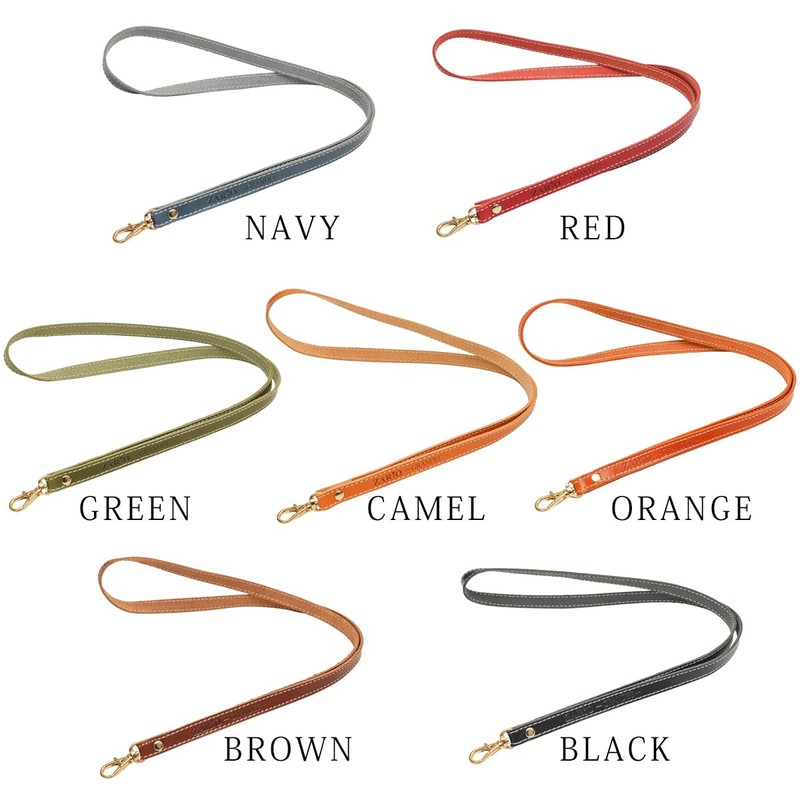 Zario Grande ZAG-202NS Neck Strap, Cowhide Tochigi Leather, Made in