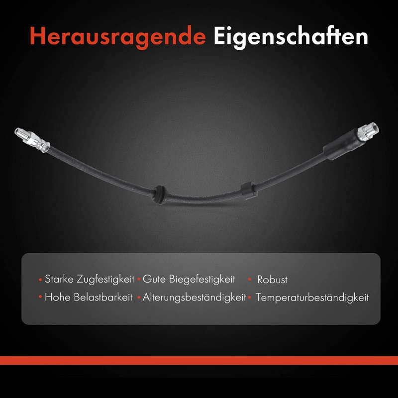 Frankberg 1 x Brake Hose Front Left or Right Compatible