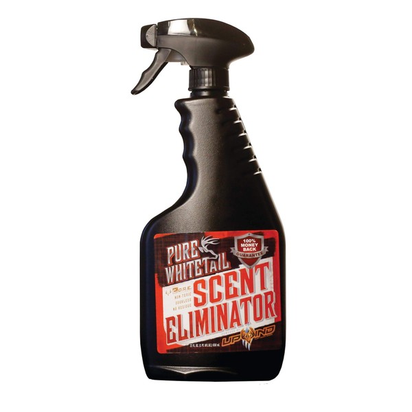 Pure Whitetail Scent Eliminator Spray - 22oz - Deodorizes, Eliminates, Destroys and Kills Odors for Scent Free Hunting
