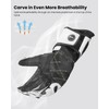 ILM Air Flow Leather Motorcycle Gloves for Men and Women