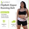 FlipBelt Zipper - White - M, White, M