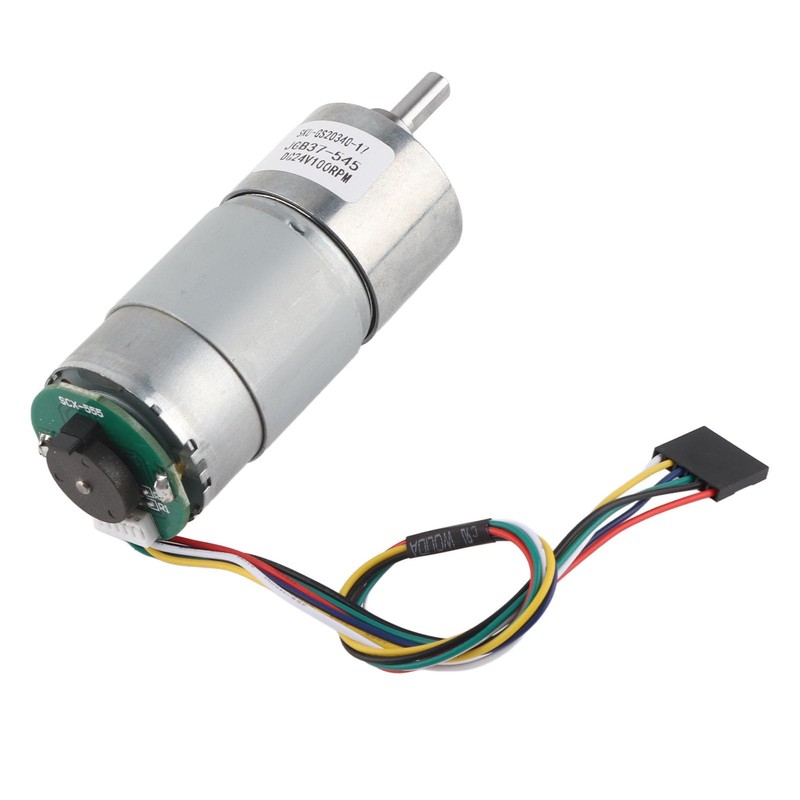 Large Torsion Gear Motor Encoder 12/24V Speed Reduction Motor for