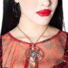 kreepsville 666 Men's Baphomet Satanic Goat Pendant Necklace Punk Gothic