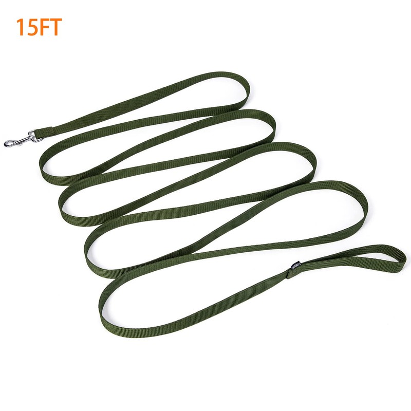 Siumouhoi Strong Durable Nylon Dog Training Leash, 1 Inch Wide