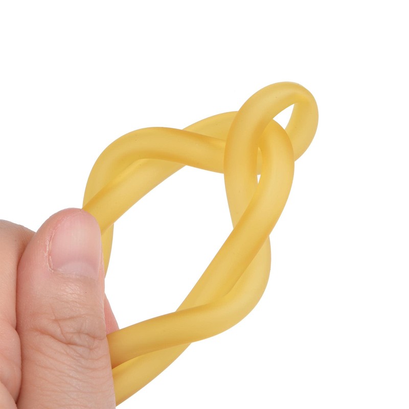 sourcing map Latex Tubing 2mm ID 4mm OD 5m Elastic
