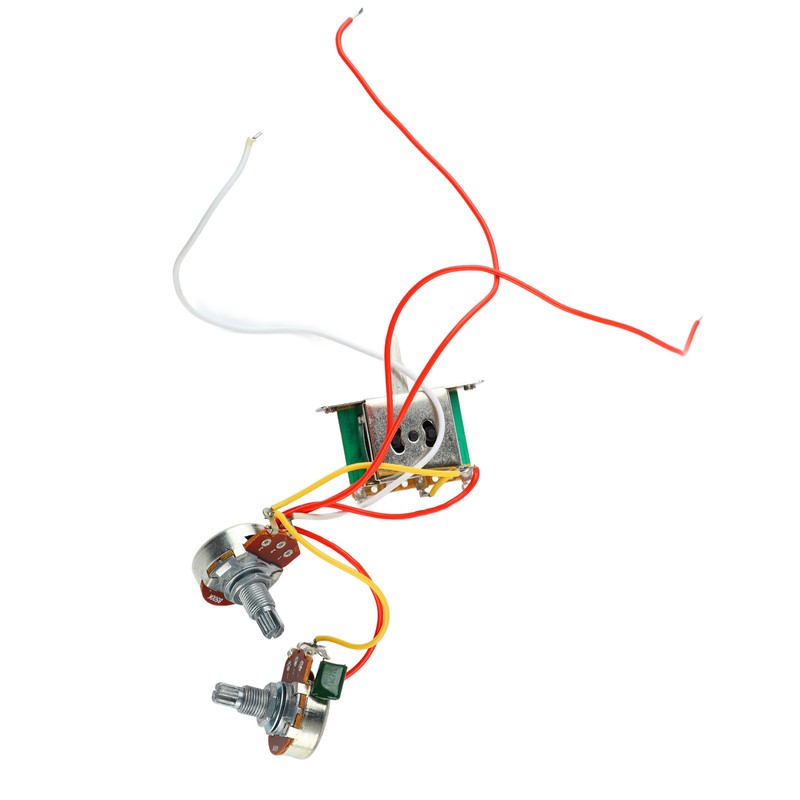 3 Pickup Guitar Wiring Harness 3 Way Switch A500K B500K
