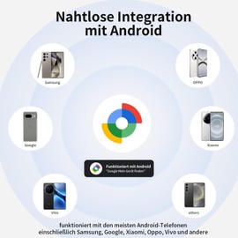 RSH MiTag Android Smart Tag 4 Pack, Key Finder Compatible with Google Find My Device App (Android Only), Bluetooth Key Finder for Luggage/Bags/Suitcase/Wallet, Black