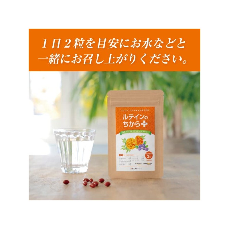 Lutein Chikara Plus 60 Tablets / 30 Day Supply Lutein