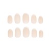 Nail HQ 24 Oval French Nails with Nail Glue