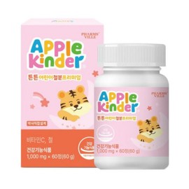 Apple Kinder Strong Iron Premium 60p 60 tablets 1, 2 / 애플킨더 튼튼철분 프리미엄 60p 60정 1개, 2개