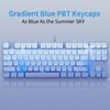 HUO JI E-YOOSO Mechanical Gaming Keyboard with Gradient Blue PBT