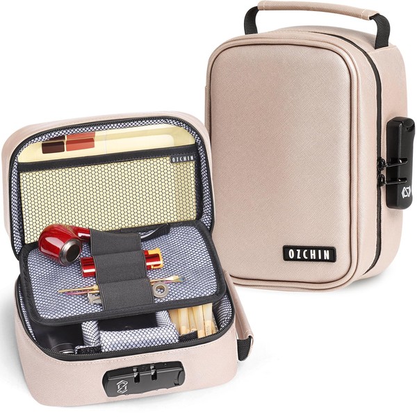 OZCHIN OZCHIN Smell Proof Bag with Combination Lock Tobacco Pipe