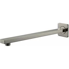CNX Cuello Para Regadera En Acero Inox, 40 Cm, C/chapeton, Gris