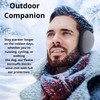 Eyegla Winter Ear Muffs for Men Foldable Cold Weather Earmuffs