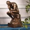 Magicsculp-The Thinker Statue in Premium Cold Cast Bronze- 12-Inch Museum