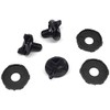 LS2 Subverter Visor/Peak Screws & Washers Black
