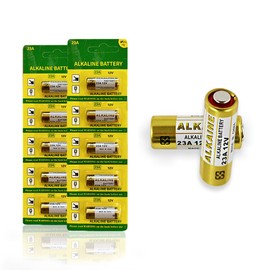 Fenzer 21/23 12V Alkaline Battery, 2 Count Pack, A23, A23E, MN21, LRV08, V23GA 12 Volt Battery, Long-Lasting for Key Fobs, Car Alarms, GPS Trackers, and More