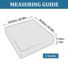 Sofa Cushion Covers, Sofa Cushion Covers Stretchy Velvet Replacement Pillow