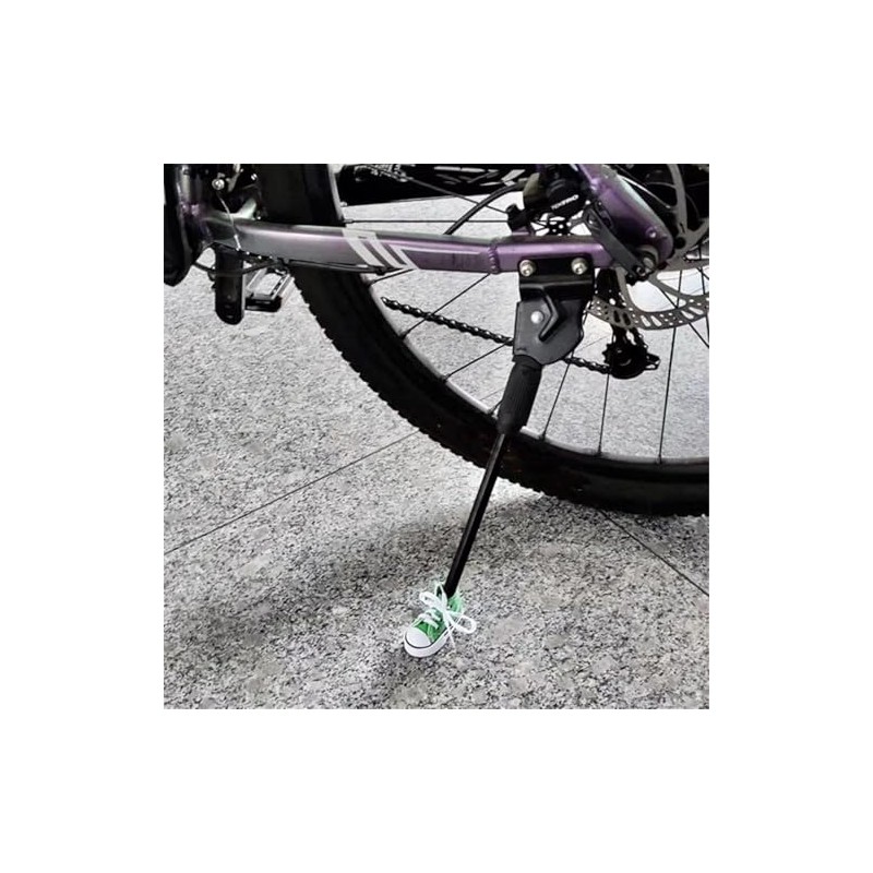Motorcycle Side Stand Extension Pad Stand Support Foot Canvas Mini