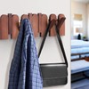 Cabilock Creative Wooden Wall Mounted Coat Rack - Piano Key