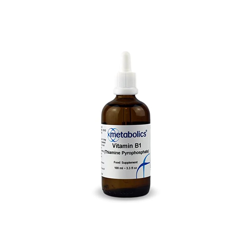 Vitamin B1 Liquid 100ml | Active Thiamine Pyrophosphate Vegan