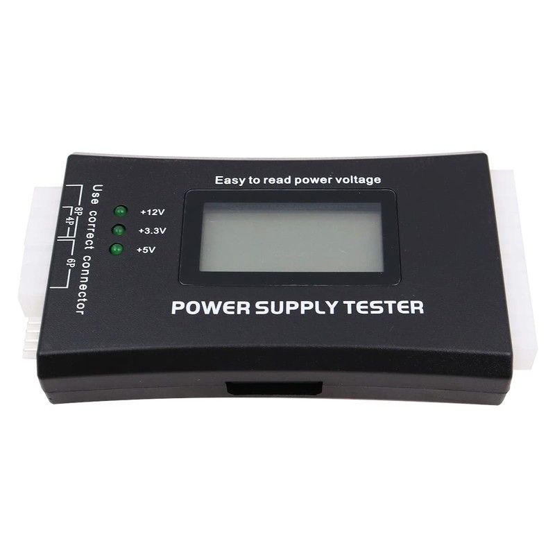 WANGCL LCD display PC Power Supply Tester 20/24 Pin Psu