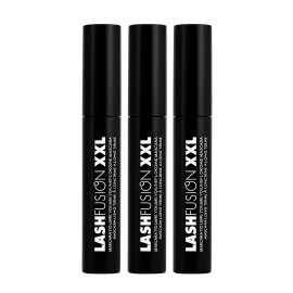 Fusion Beauty 3x Fusion Beauty XXL Waterproof Mascara Extreme Black – Volumizing NIB