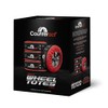 Counteract Tire Cover 4 Pack - Black & Red Oxford