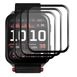 GIOPUEY 3 Pack Screen Protector for Garmin Venu X1, [Full Coverage] Composite material Screen Protective Film, [Anti-Bubble] [Wear-resistant] - Transparent