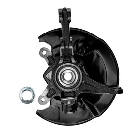 KAX 1PC Steering Knuckle & Wheel Bearing Hub Assembly Compatible with 2006-2011 Honda Civic,Front Right Passenger Side Replaces 698-450