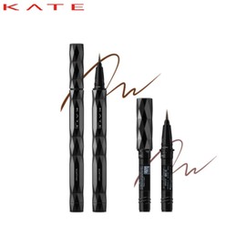 KATE Super Sharp Liner EX 4.0 Set 2items, Eyeliner#$%Reill:BR-5 Burgundy Brown-BR-2 Deep Brown