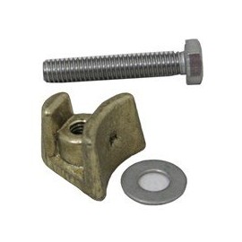 Perma-Cast Wedge Brass with Bolt F-D Anchor PW-4C
