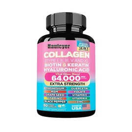 Biotin Collagen Capsules | 60 grains