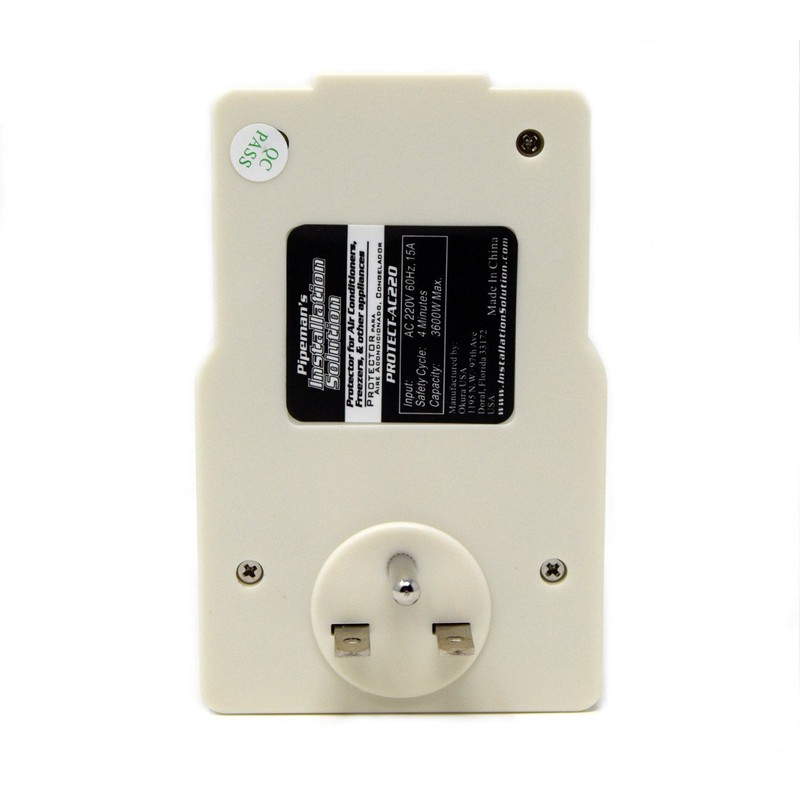 Audiopipe NIPPON Surge Protector 220V 3600W for Air Conditioners, White,