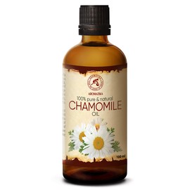 Chamomilla Chamomile Oil 100 ml - Natural Chamomile Oil - Carrier Oil - Base Oil - Care for Face - Nails - Hands - Hair - Massage - Body Care