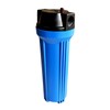Whole House Water Filter Housing, 10"x2.5" Filter Cartridge, 3/4" Port,