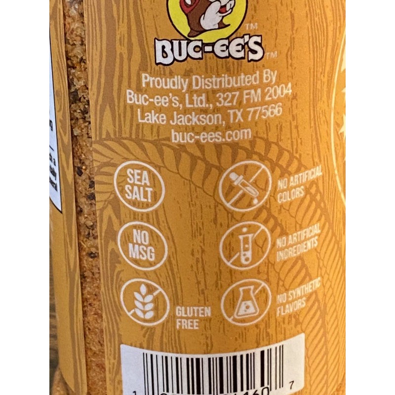 Buc-ee's Bucees Texas Round Up Cajun Seasoning 6.35 Oz Shaker