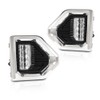 CROSSDESIGN Switchback LED Fog Lights w/Switch & Bezel Compatible with