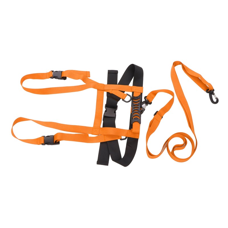 Kids Ski Safety Strap Nylon Plastic Adjustable Ski Training Belt