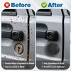 MYFAMIREA Magnetic Keyhole Covers for Jeep Wrangler JL/Gladiator JT 2018-2025