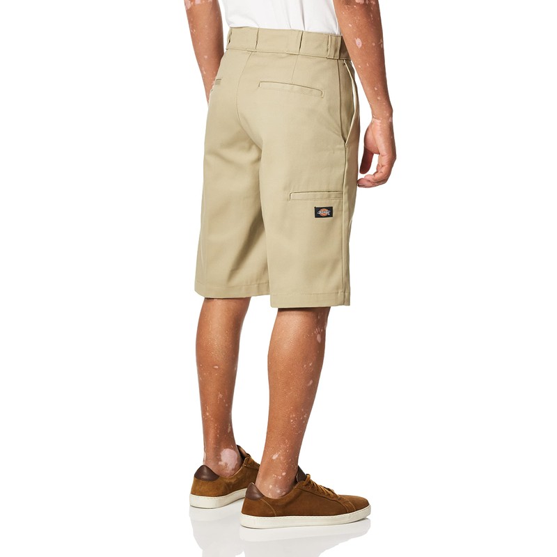 Dickies Men's 13" Relaxed Fit Multi-Pocket Work Short,Khaki,US 38