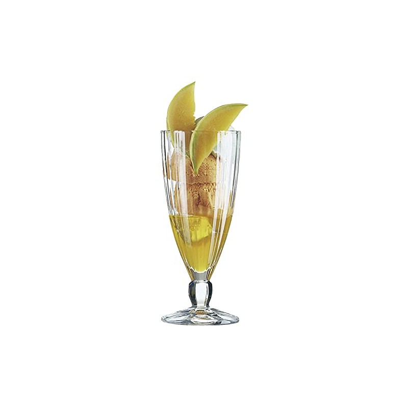 Arcoroc Quadro Transparent Milkshake Glass 360 ml