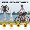 Vincuriselect Ultralight GR5 Titanium Pedal Axle Pack with Installation Kit