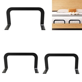 KeaJuidy Pack of 3 Non-Slip Mattress Holders Mattress Hangers Mattress Stopper with Screws Mattress Stabilizers Mattress Stops for Bed Frame