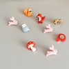 Animal Push Pins (Squirrel,Fox,Hedgehog,Rabbit,Bear,Owl,Mushroom) - Cute Resin Thumb Tacks for