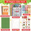 zheyistep 56 Sheets Christmas Bingo Game, 32 Players Christmas Bingo