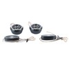 Car Loudspeakers Stereo Round Tweeter with Chrome Plated Spider Pattern